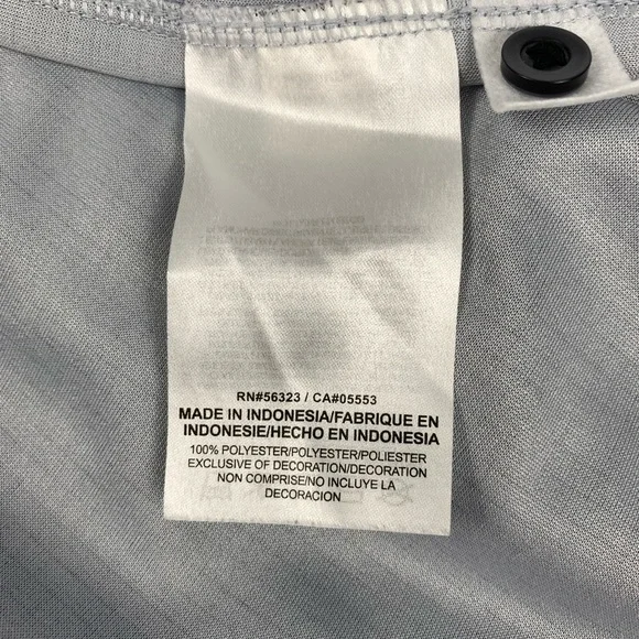 Nike Dri-Fit Polo Shirt Men's XL Gray Athletic Golf - Picture 6 of 10